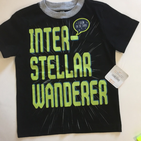 🔹 NWT Gymboree Glow in the Dark Tee jumping beans 4T - Picture 2 of 4